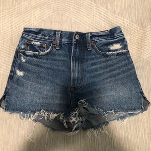Abercrombie & Fitch high rise shorts. Size 26